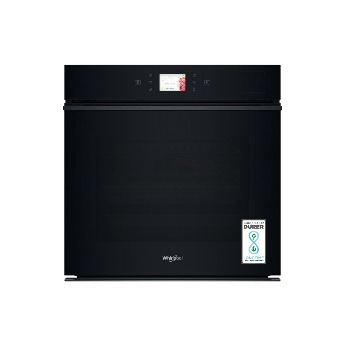 Four encastrable WOI9A8FPT2SBAF Collection W9 - Pyrolyse, 6ème Sens, Sonde de Cuisson, Ecran TFT couleur unique, WHIRLPOOL