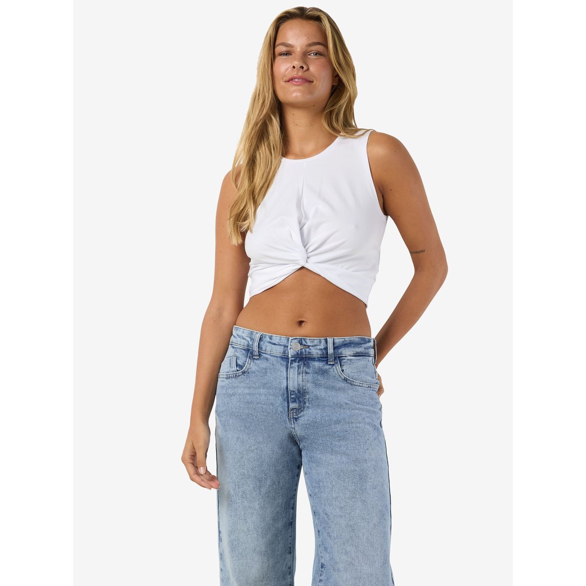 Top Sans Manches bright white, NOISY MAY