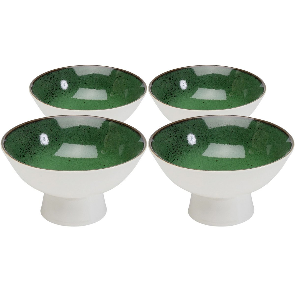 Lot de 4 bols, COLORINO vert, KARE DESIGN