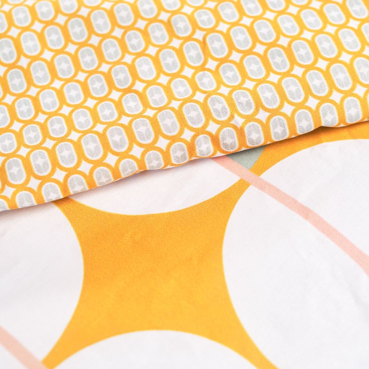 Parure de lit SUNSHINE LAURIE jaune, TODAY