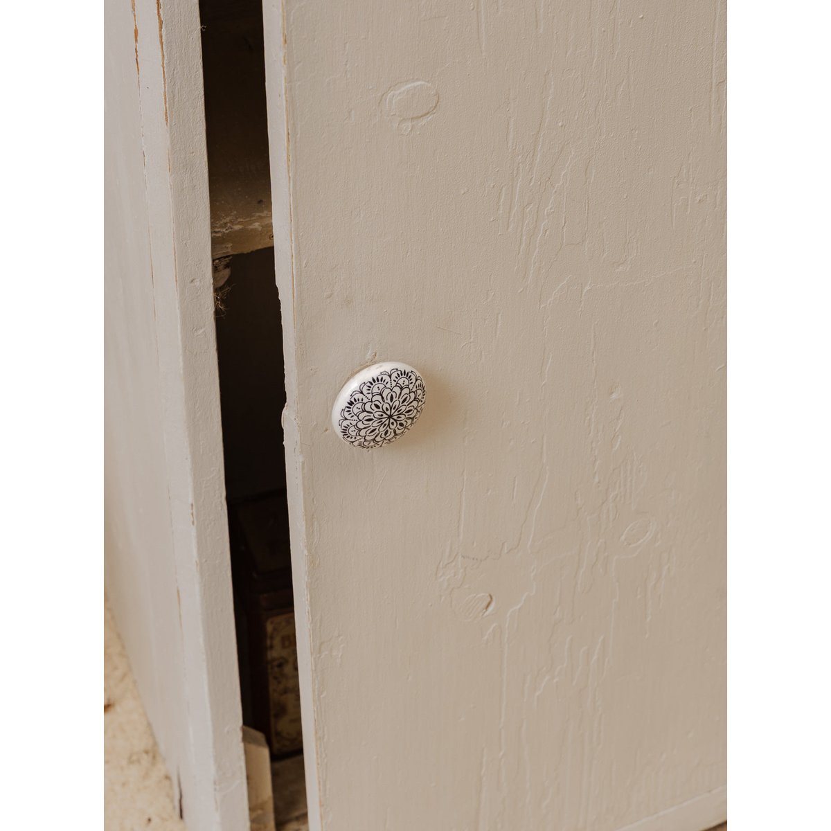 Armoire à pharmacie en bois blanc Gaëlle N°1511 - Bon état blanc, DEBONGOUT