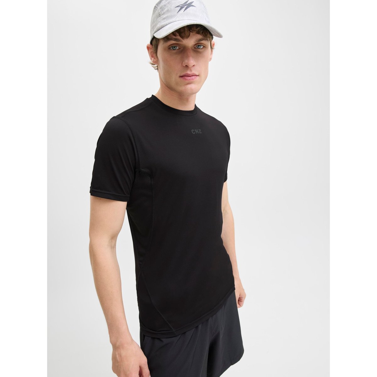 T-Shirt noire - black, JACK & JONES