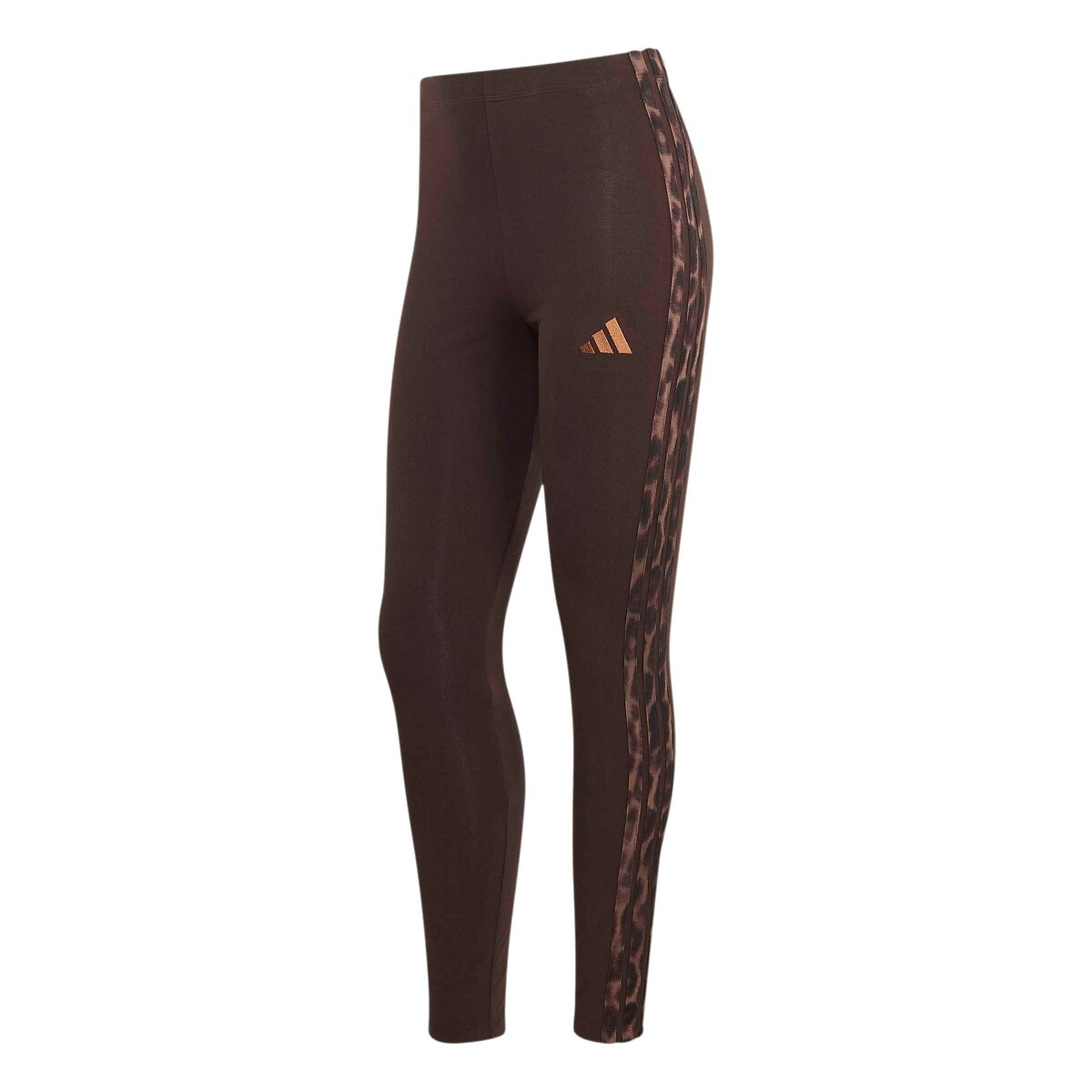 Leggings con estampado 3 STRIPES leopardo marrón, ADIDAS SPORTSWEAR