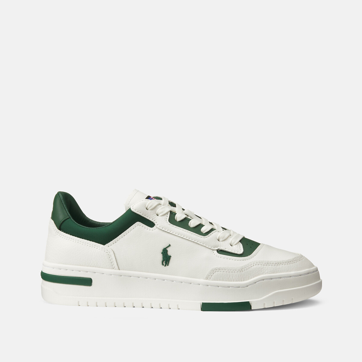 Baskets Kenmare blanc/vert, POLO RALPH LAUREN