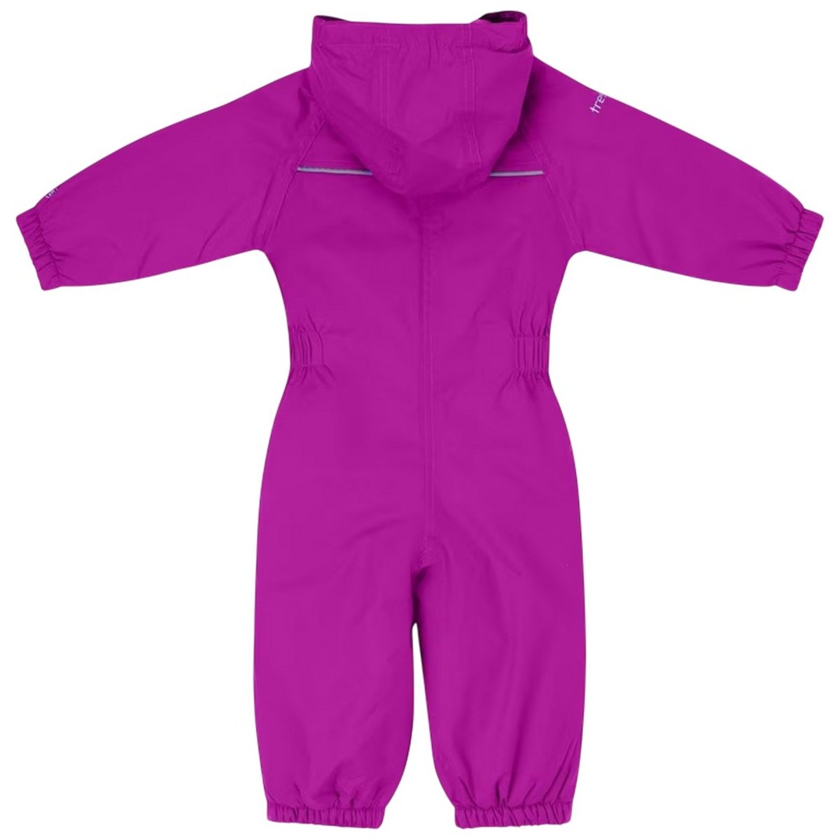 Combinaison de ski à capuche et taille élastiquée motif/style imprimé violet imprimé, TRESPASS