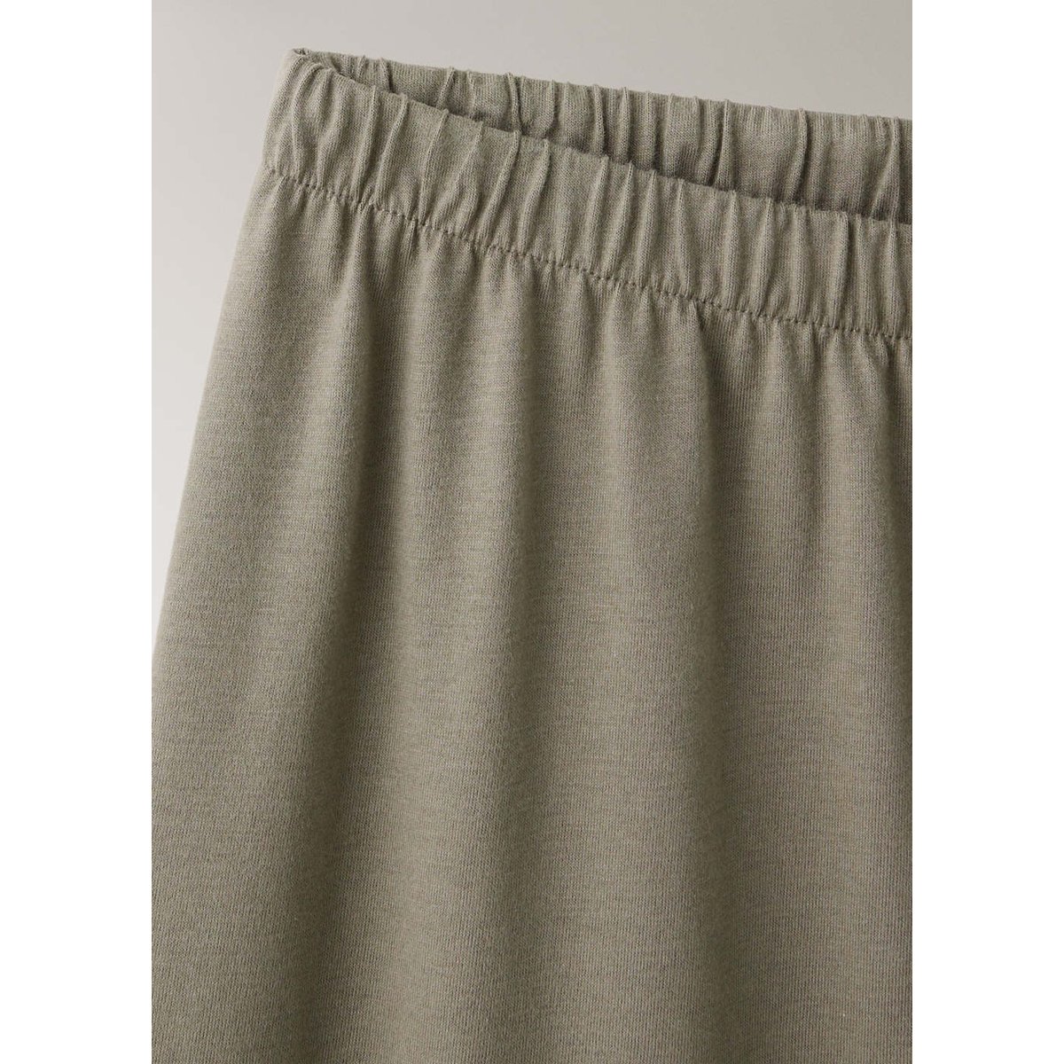 Pantalon droit en coton à finition douce vert, MANGO
