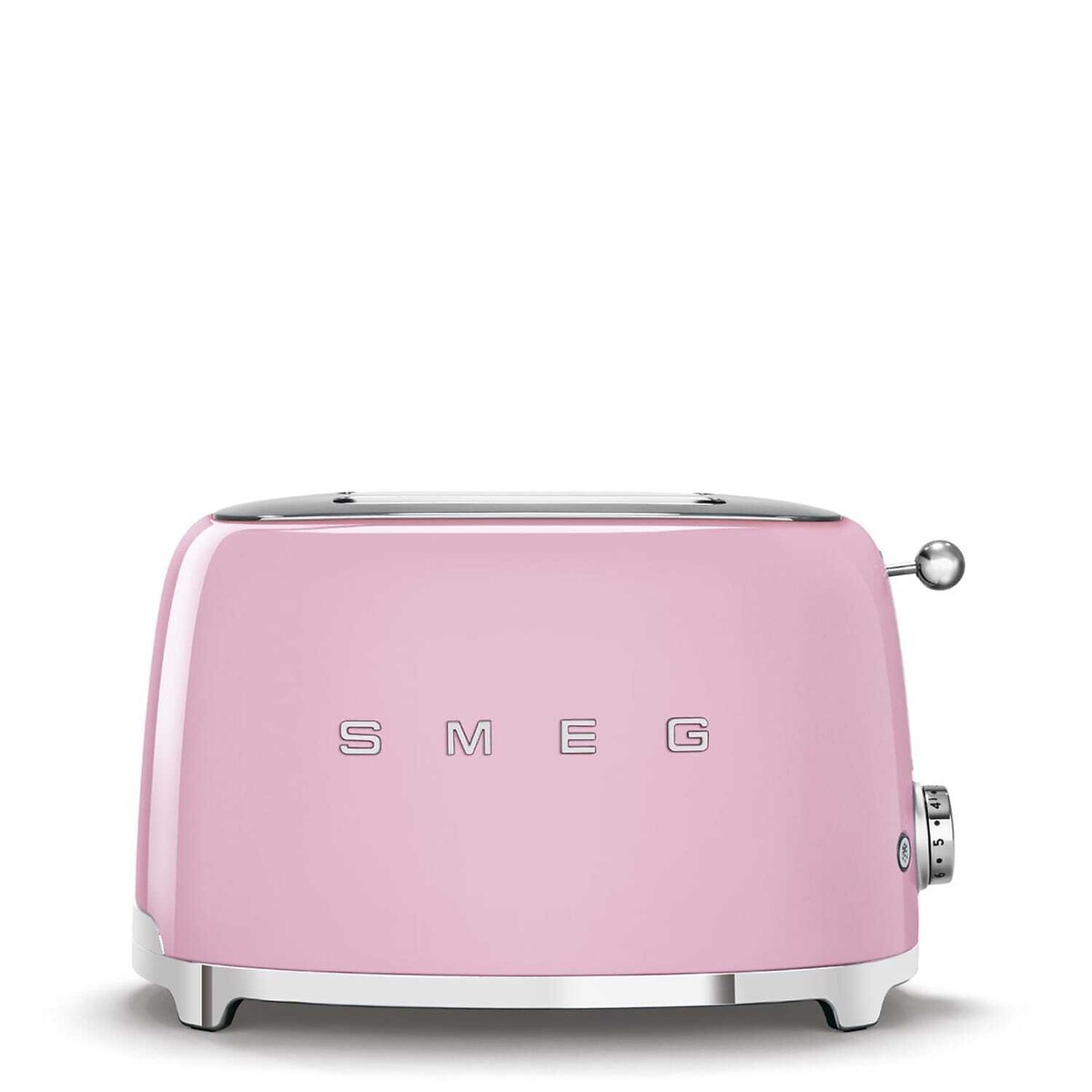 Retro Style 0.8L Mini Kettle & 2-Slice Toaster Set pink, SMEG