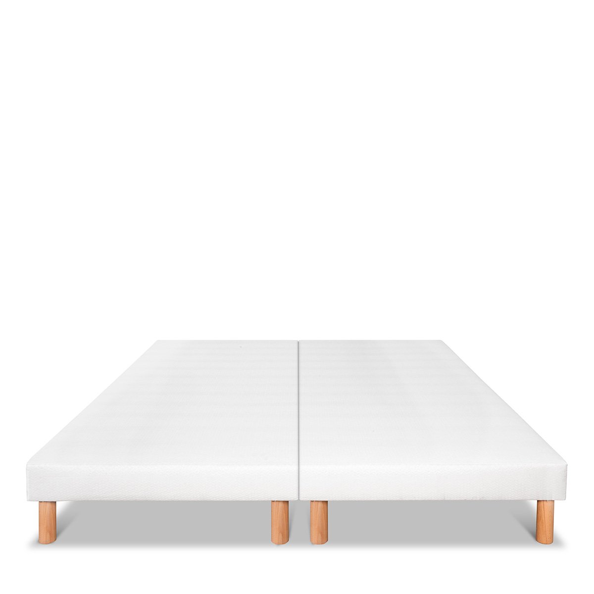 Sommier tapissier Tissu CAPUCINE blanc, BELLECOUR