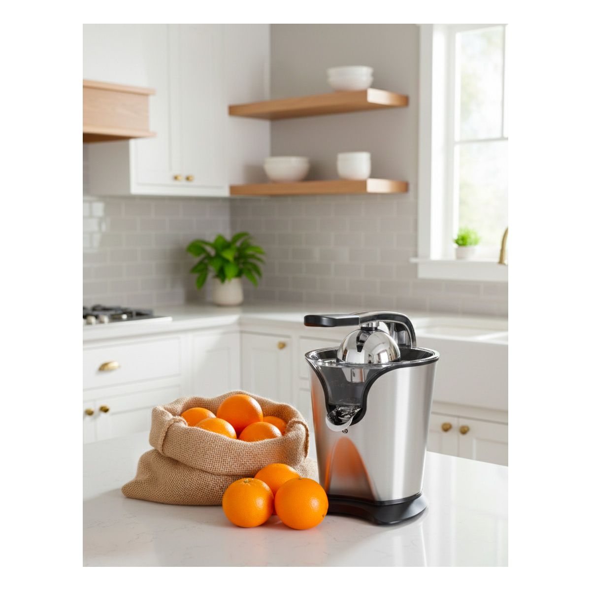 Presse-agrumes EPA 8 Inox inox, ESSENTIEL B