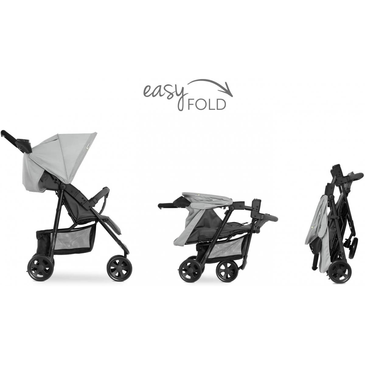 Poussettes Jogger Citi Neo 3 Gris couleur unique, HAUCK