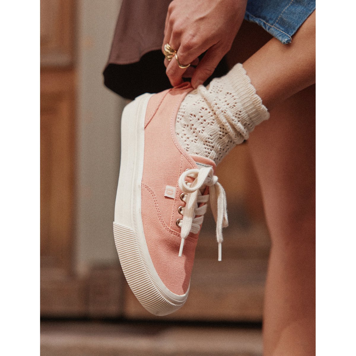 Baskets basses ASILA blush, ODAJE