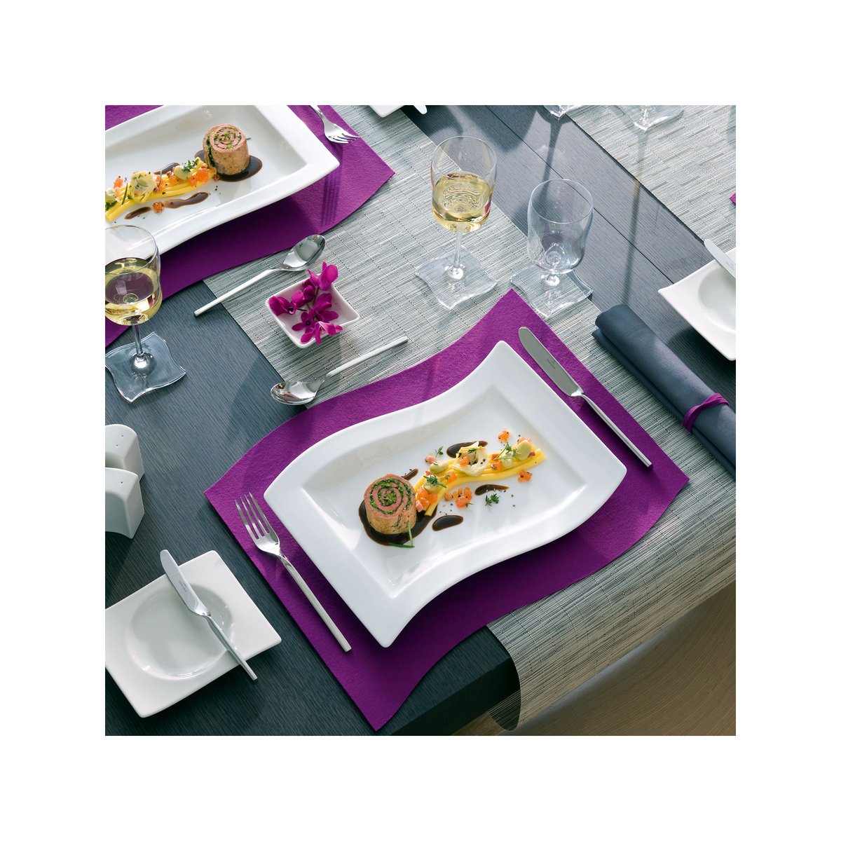 Assiette Gourmet NEWWAVE blanc, VILLEROY & BOCH