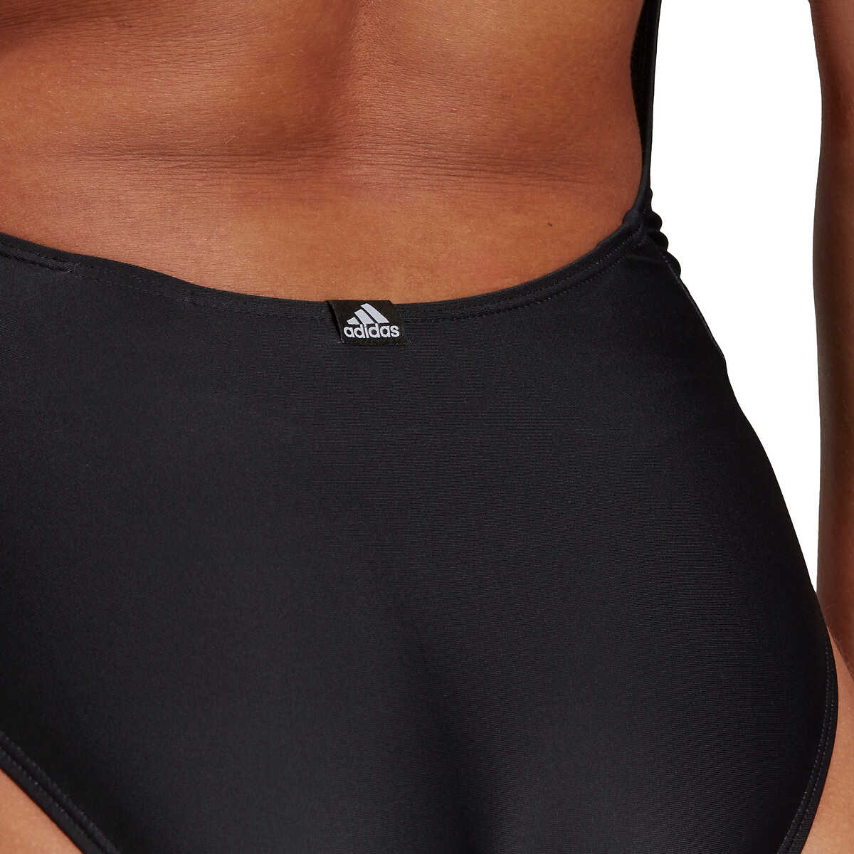 Costume da bagno intero nero/bianco, adidas Performance