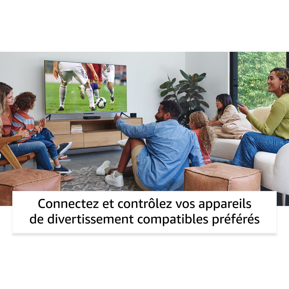 Passerelle multimédia Fire TV Cube avec Alexa 2022 couleur unique, AMAZON