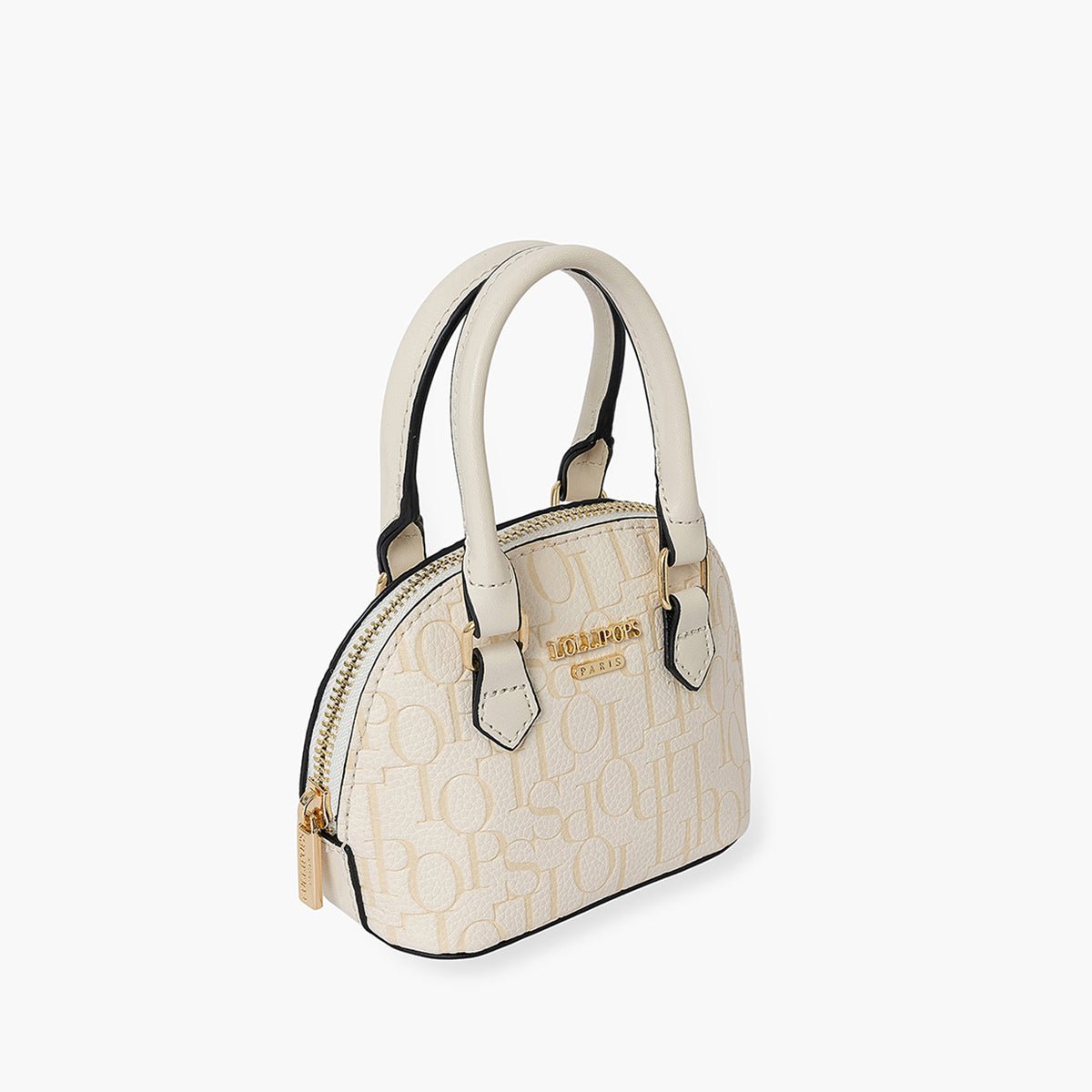 Petit sac shopper Sanja ivoire, LOLLIPOPS