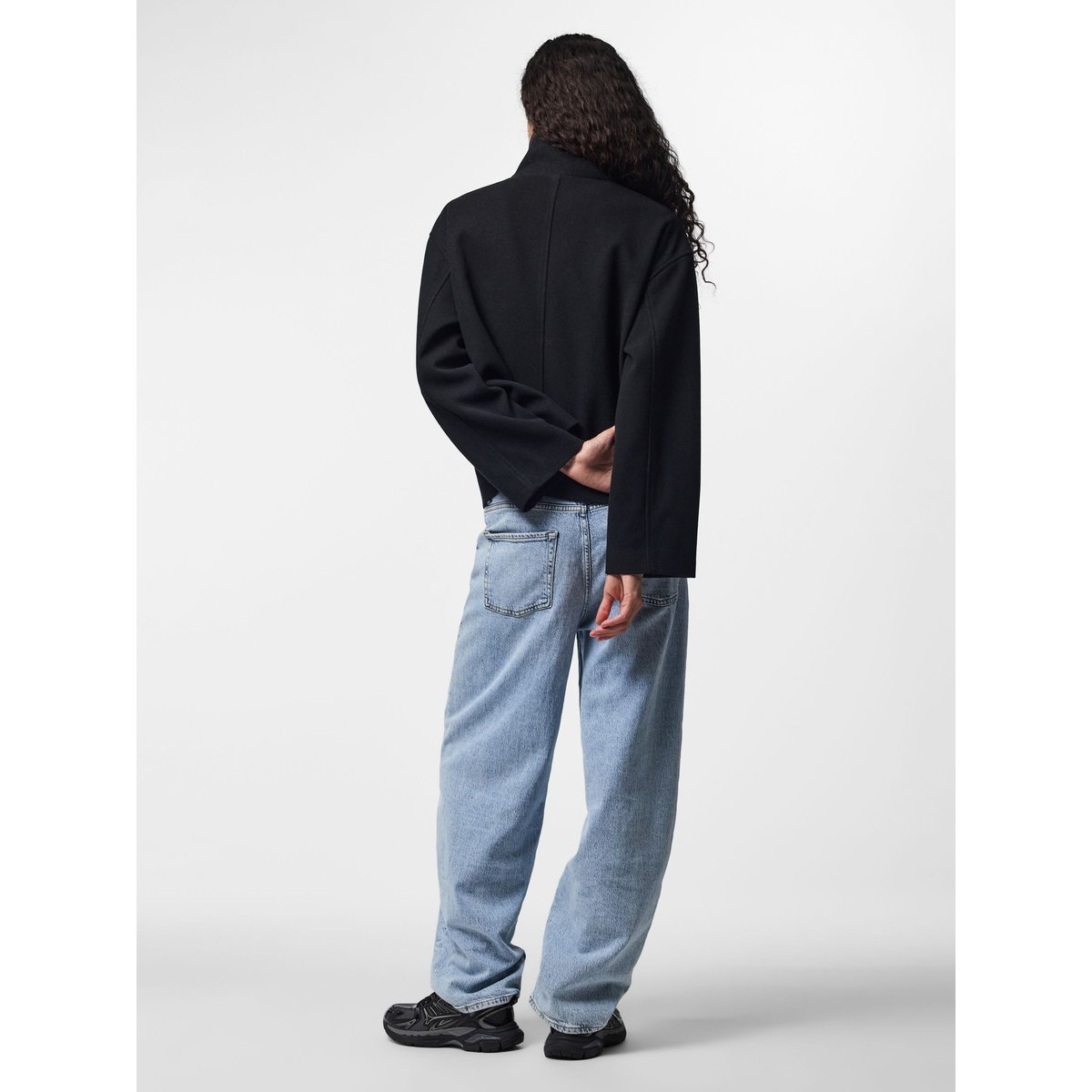 Veste noir - black1, PIECES