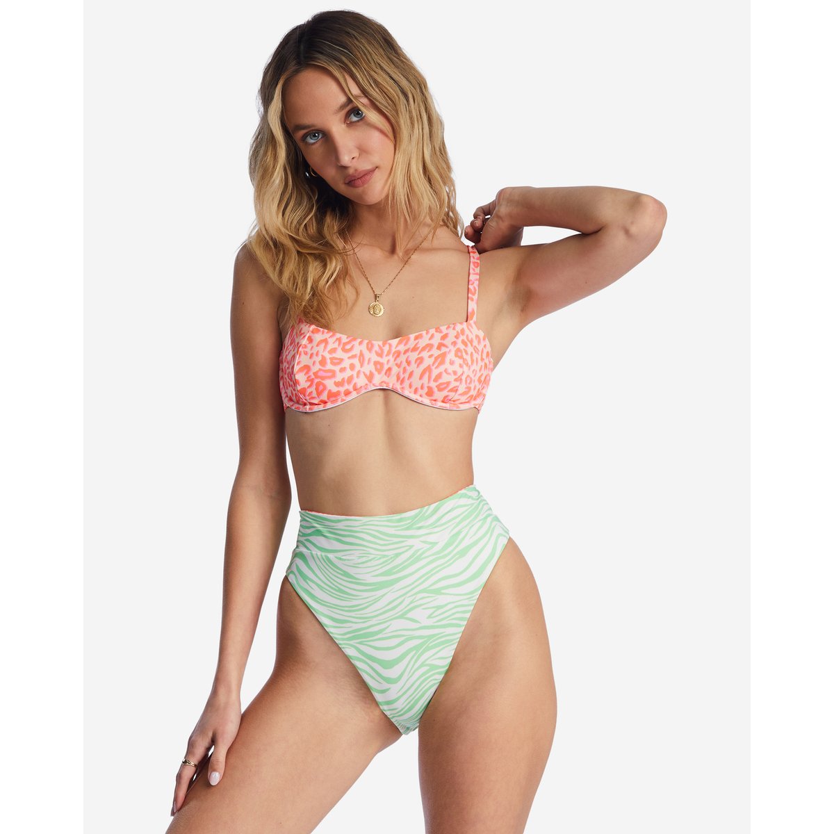 Bas de bikini réversible LEI LOW REV RISE multi multi, BILLABONG