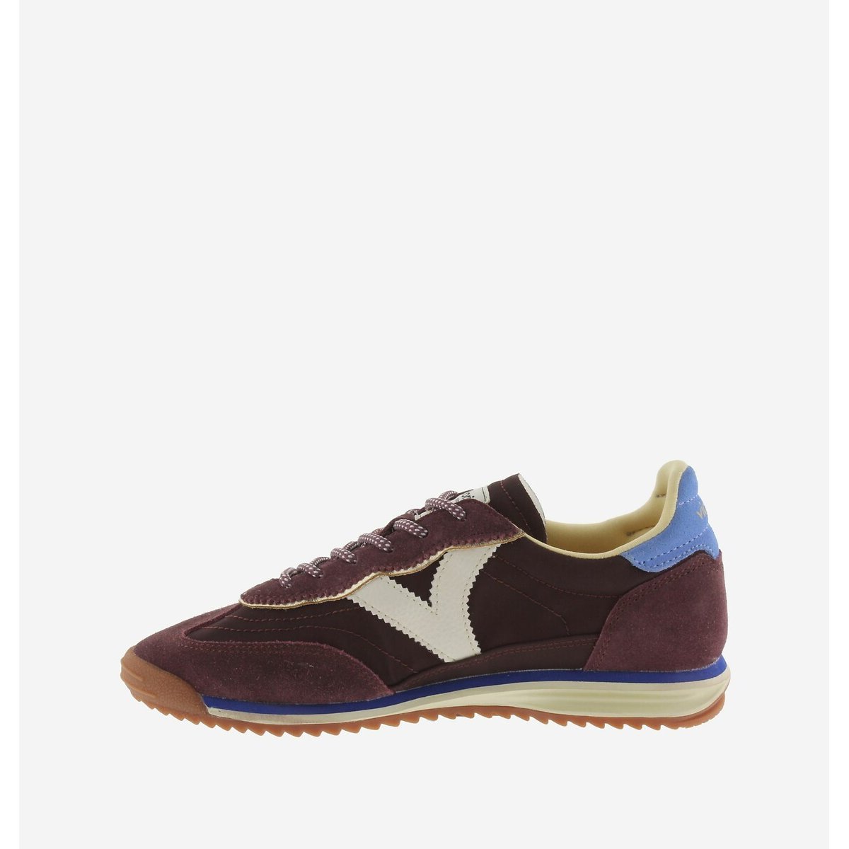 Zapatillas SATURNO SERRAJE & NYLON burdeos, VICTORIA