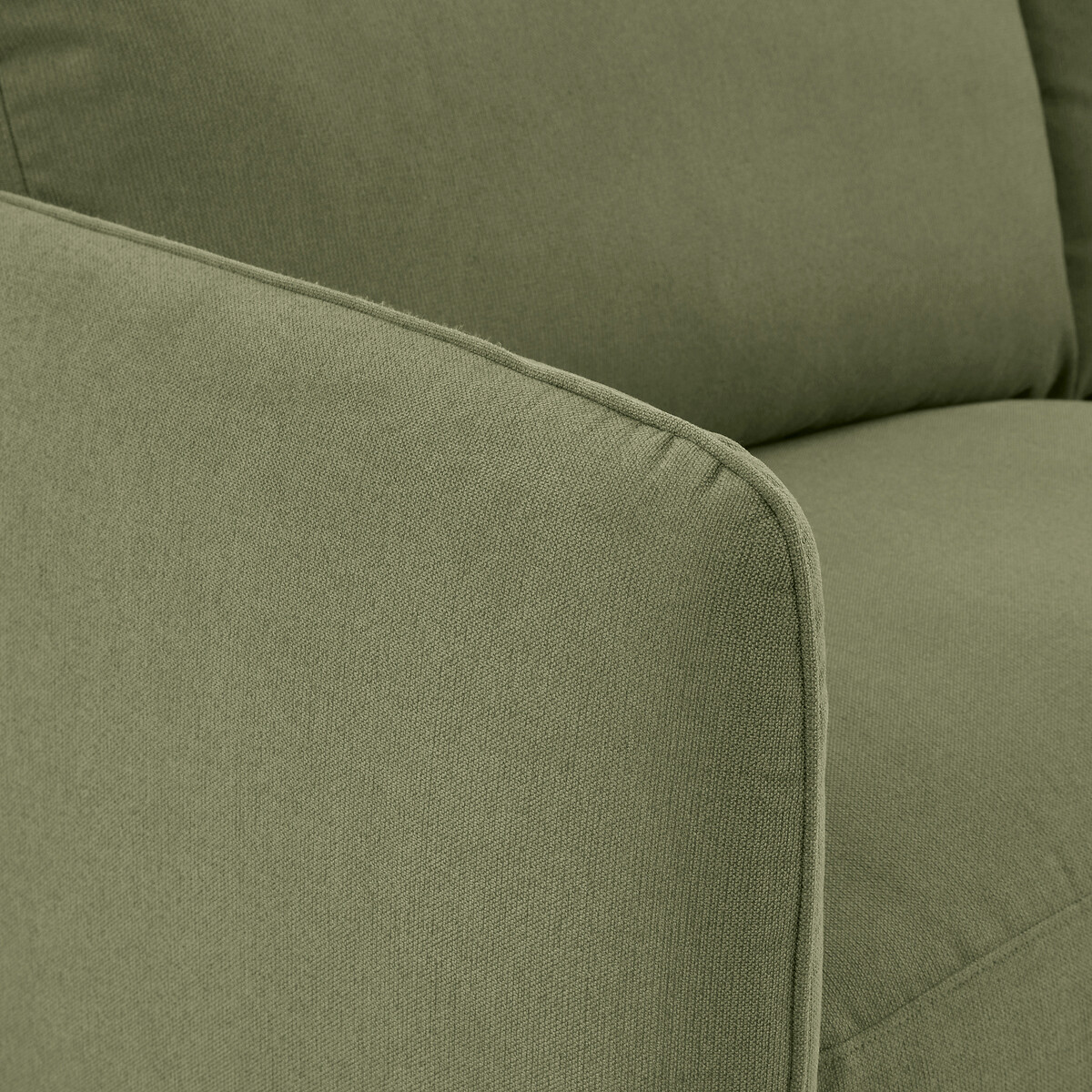 Canapé convertible, 2, 3 ou 4 places en polyester, LOMEO kaki, LA REDOUTE INTERIEURS