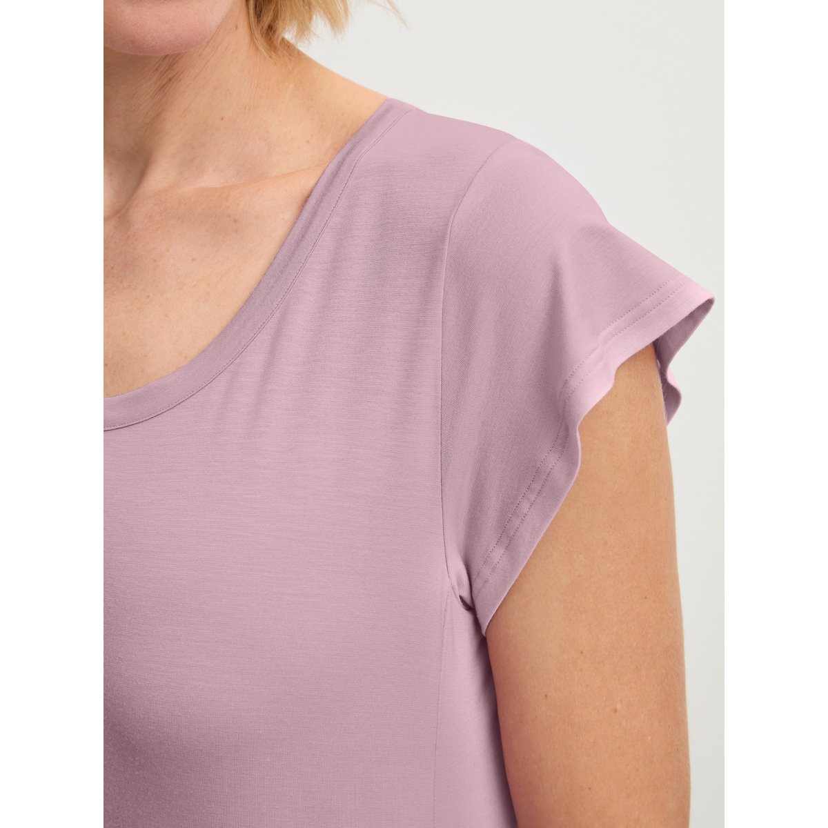 T-Shirt à manches courtes manches courtes Modal DEEPSLEEPWEAR BALANCING dawn pink, CALIDA