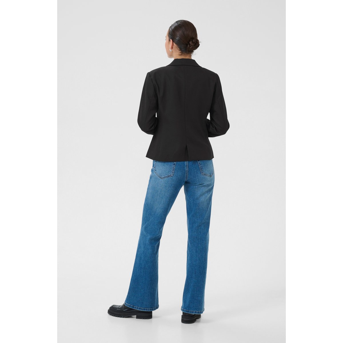 Blazer noir black deep, KAFFE