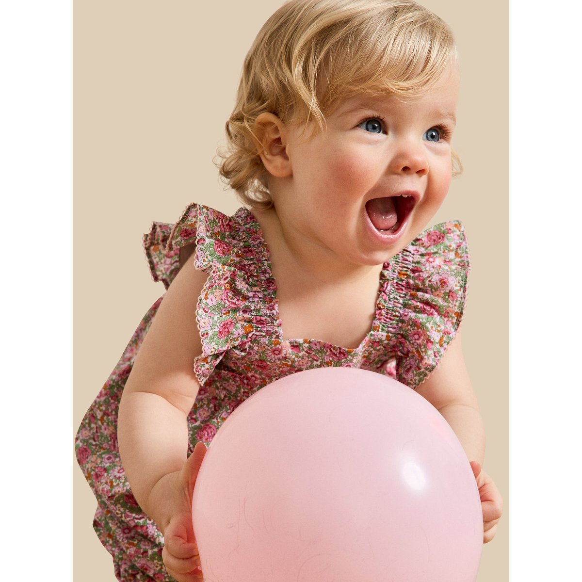Combi-bloomer en tissu Liberty liberty amelie, CYRILLUS