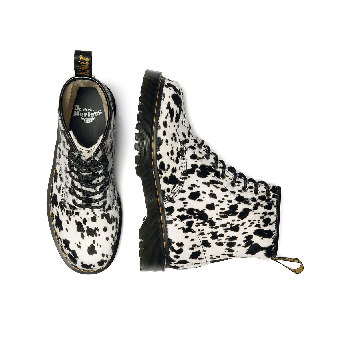 Stivali in pelle Bex 1460 nero/bianco, DR. MARTENS
