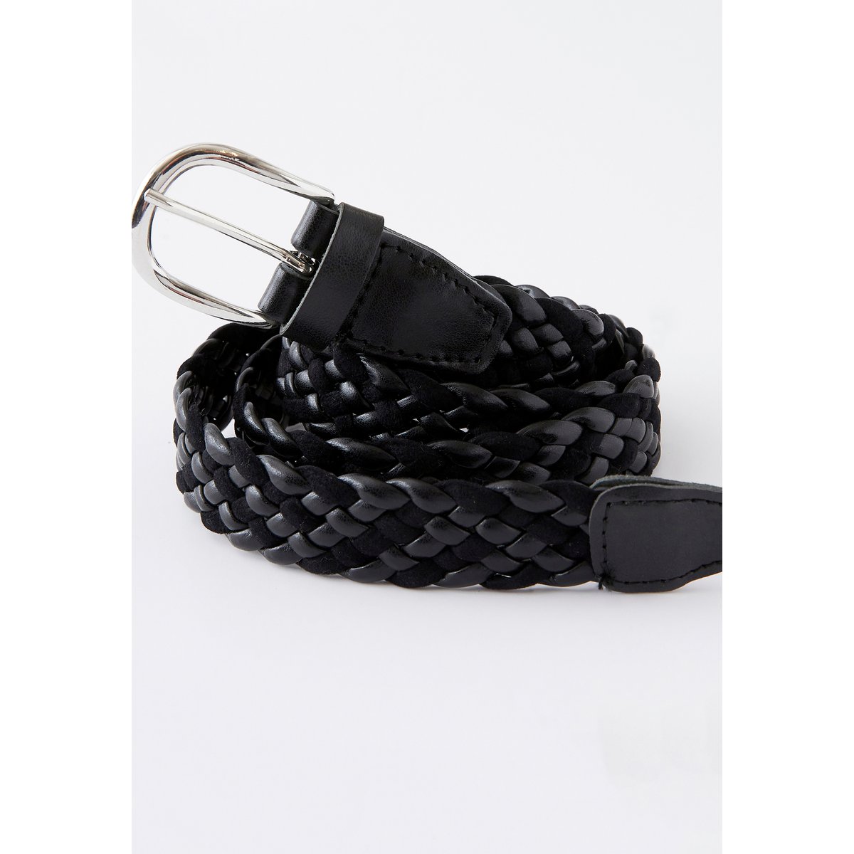 Ceinture tressée noir, DAMART