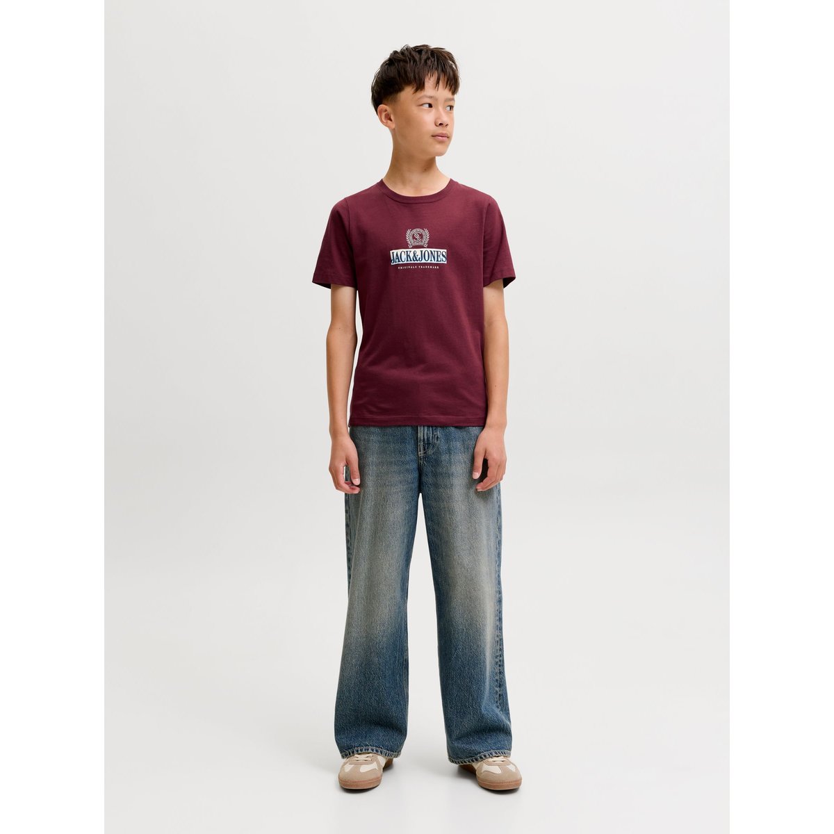 T-Shirt chocolate truffle, JACK & JONES JUNIOR