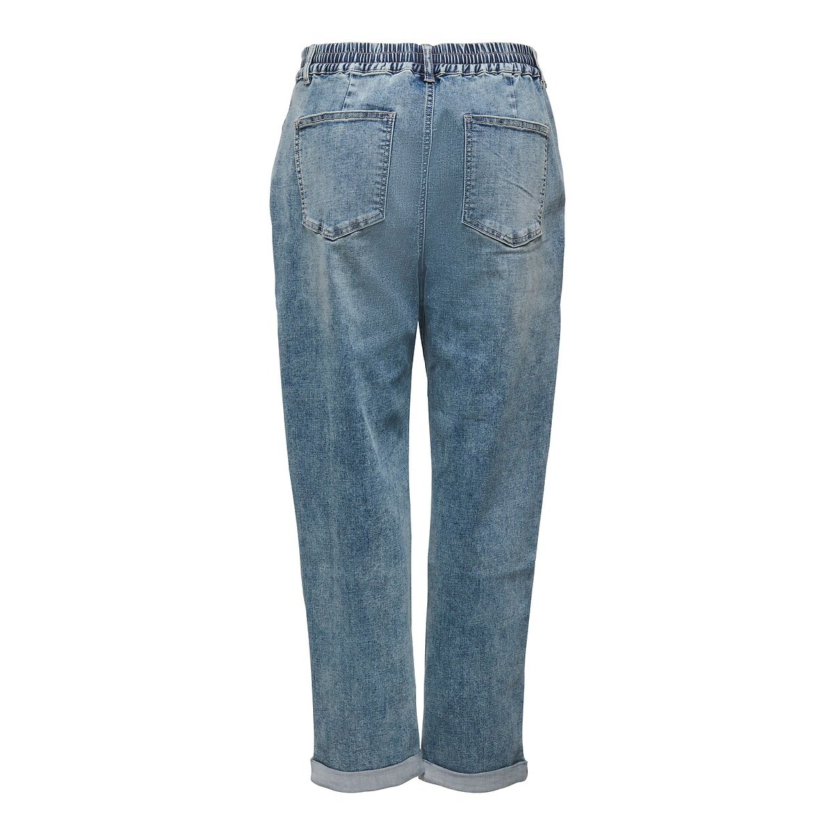 Jean droit avec lien resserrable medium blue, ONLY