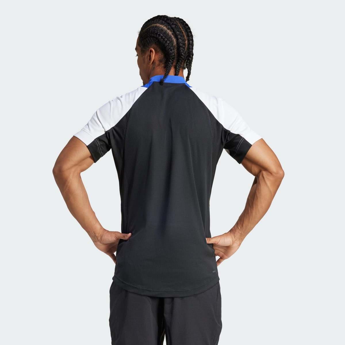 Polo de tennis Pro HEAT.RDY FreeLift lucid blue / white / black, adidas Performance