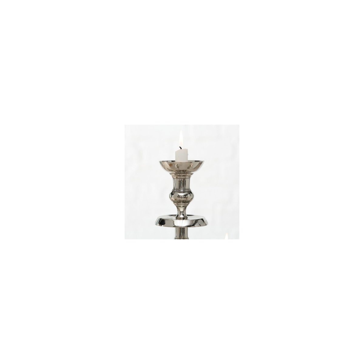 Grand Chandelier Argenté à Poser Victoria 120cm argent, WADIGA