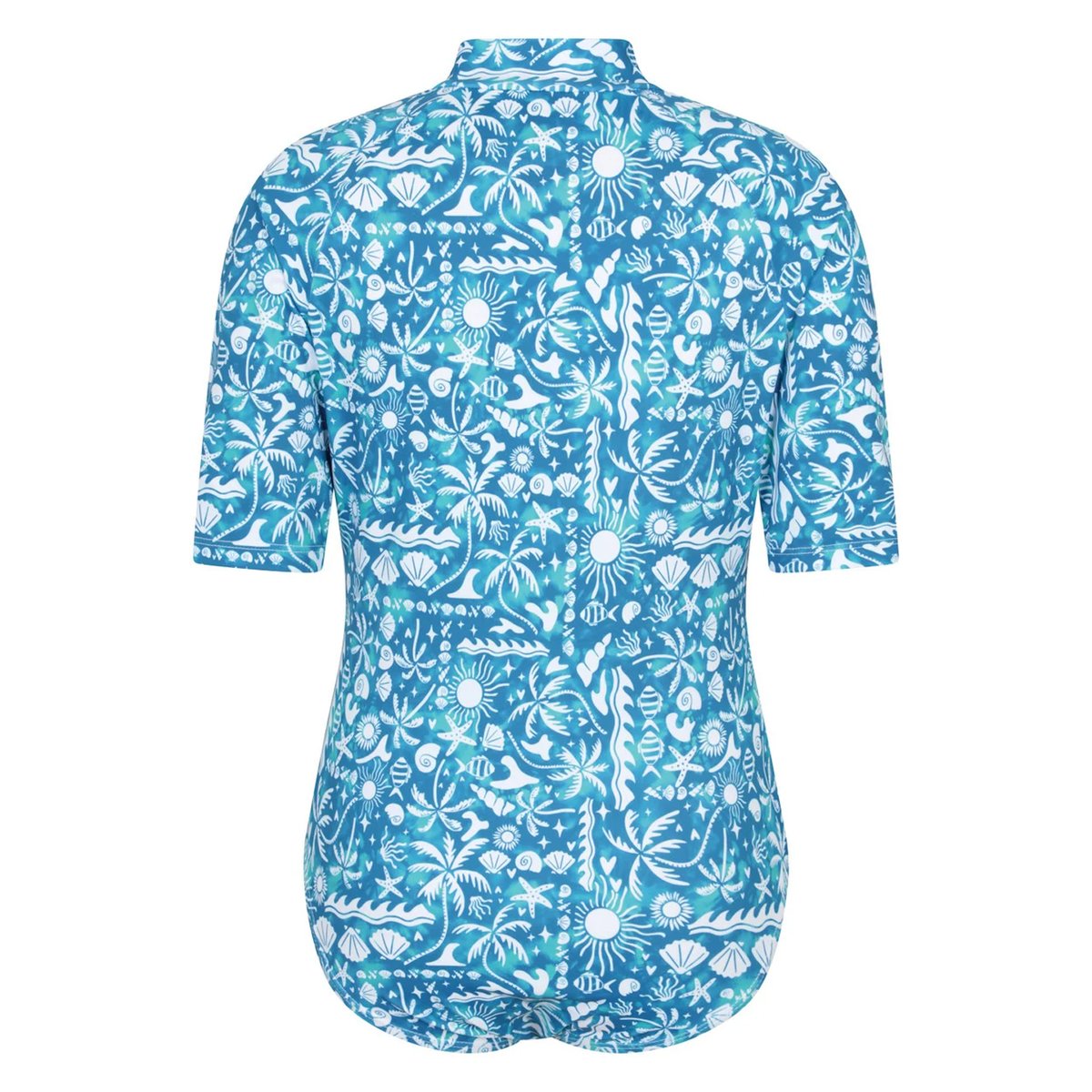 Maillot de bain anti-irritation motif/style vie aquatique MIRA bleu, MOUNTAIN WAREHOUSE