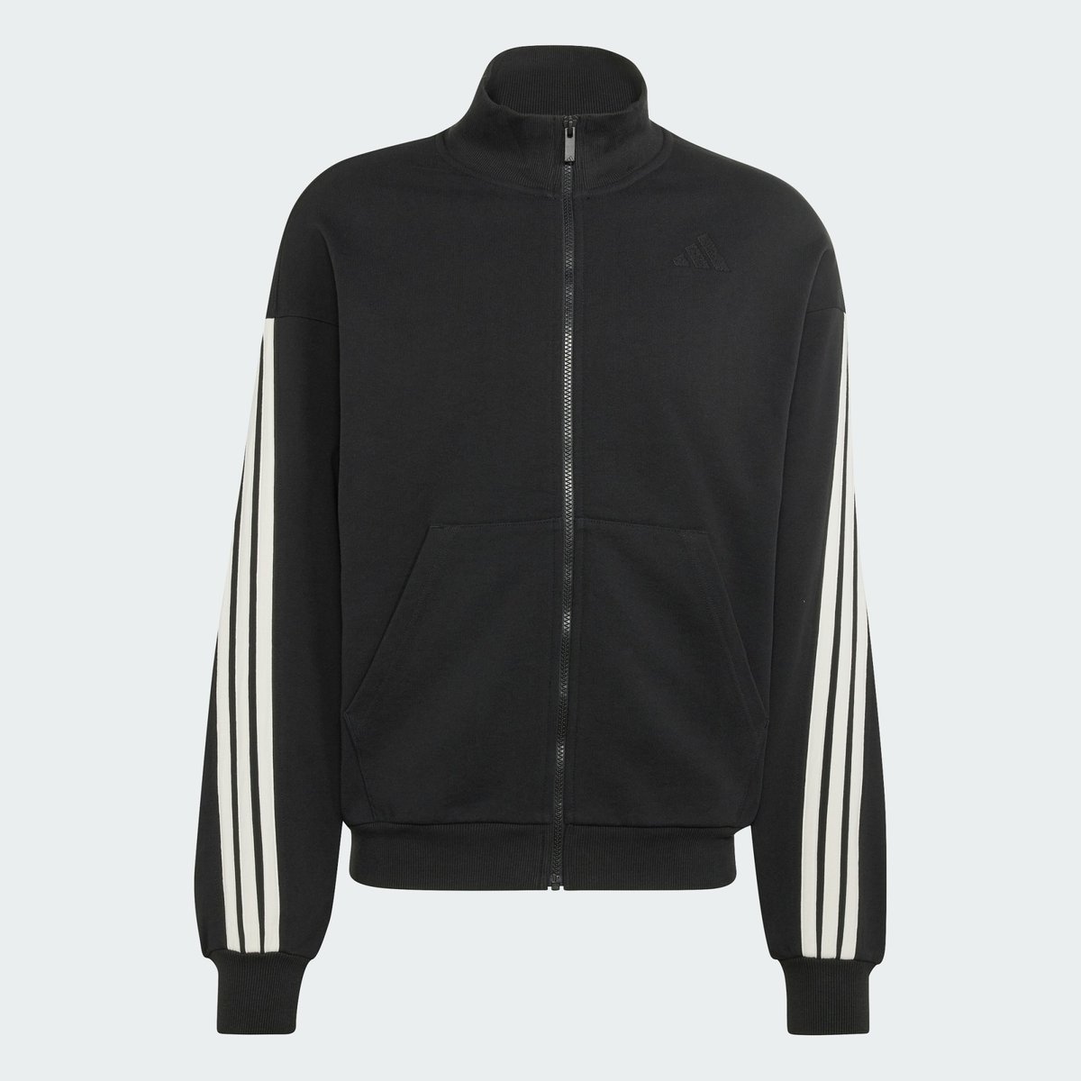 Veste De Survêtement Adidas Kit 3-Stripes Veste De Survêtement Adidas Kit 3-Stripes black / off white, ADIDAS SPORTSWEAR