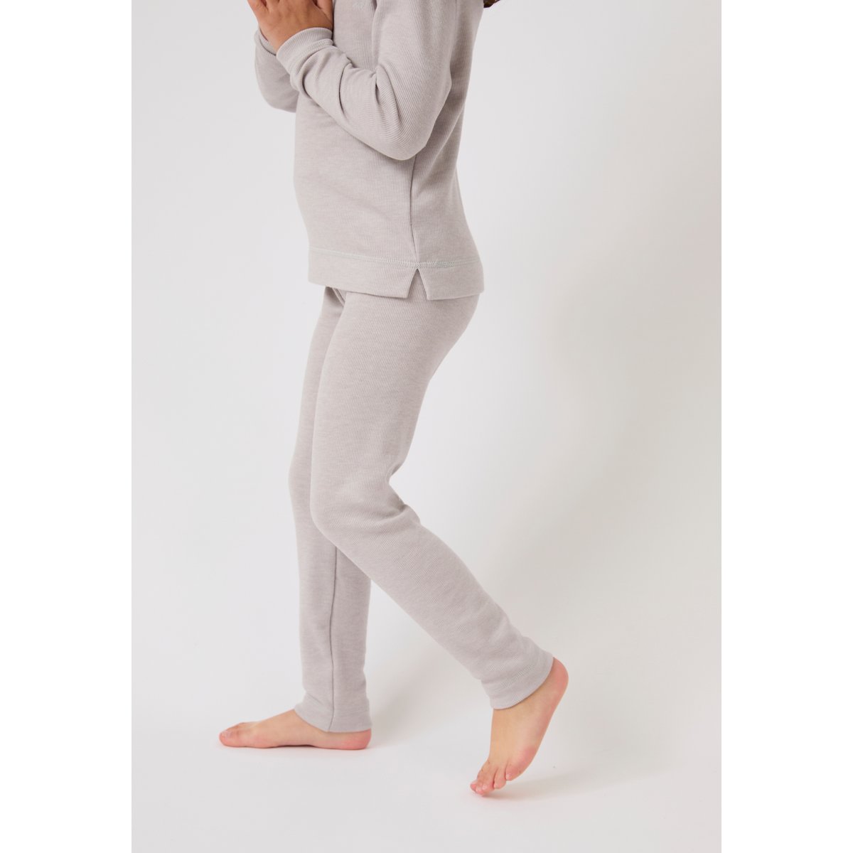 Caleçon long Thermolactyl Degré 5 - Sensitive beige chiné, DAMART