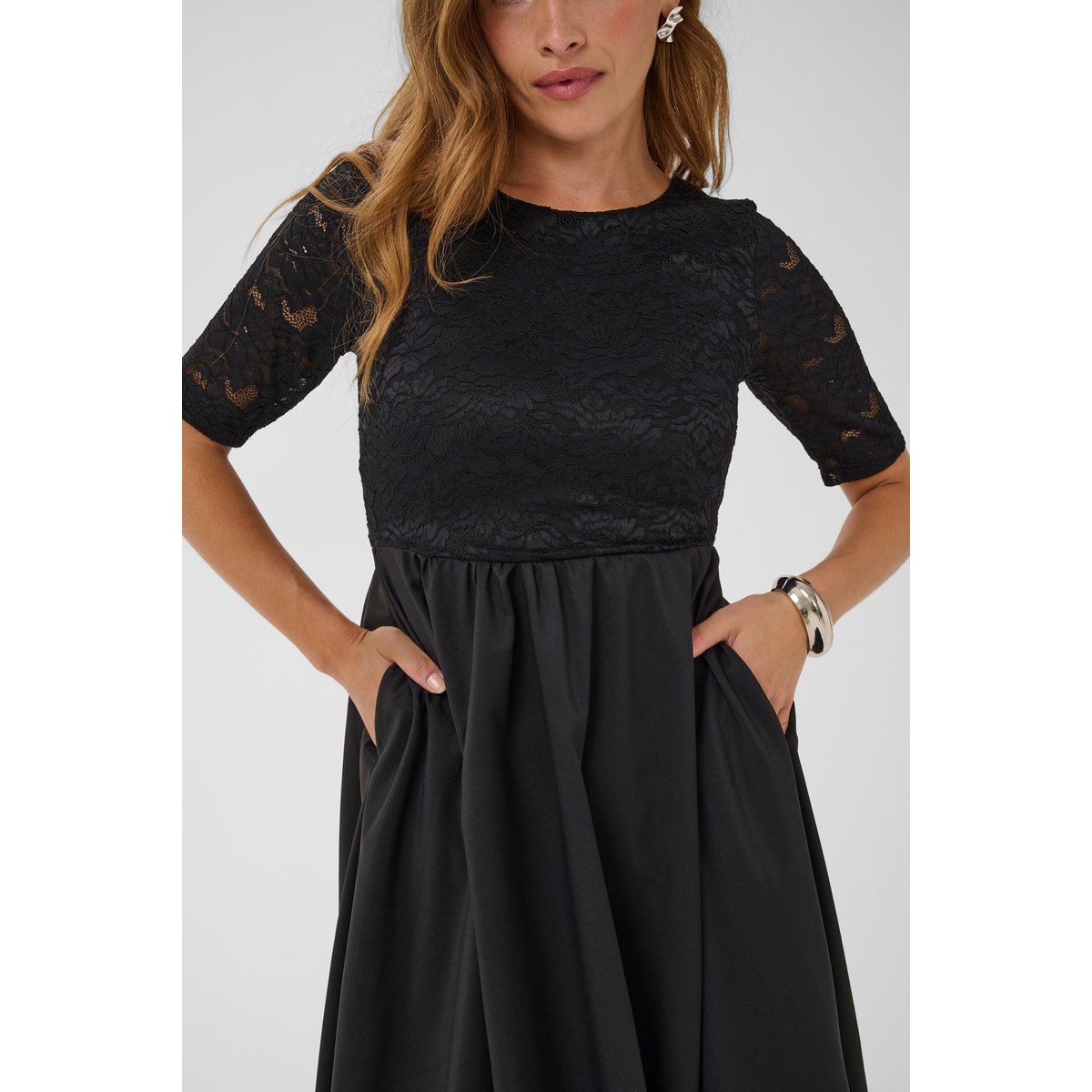 Robe noir black deep, KAFFE