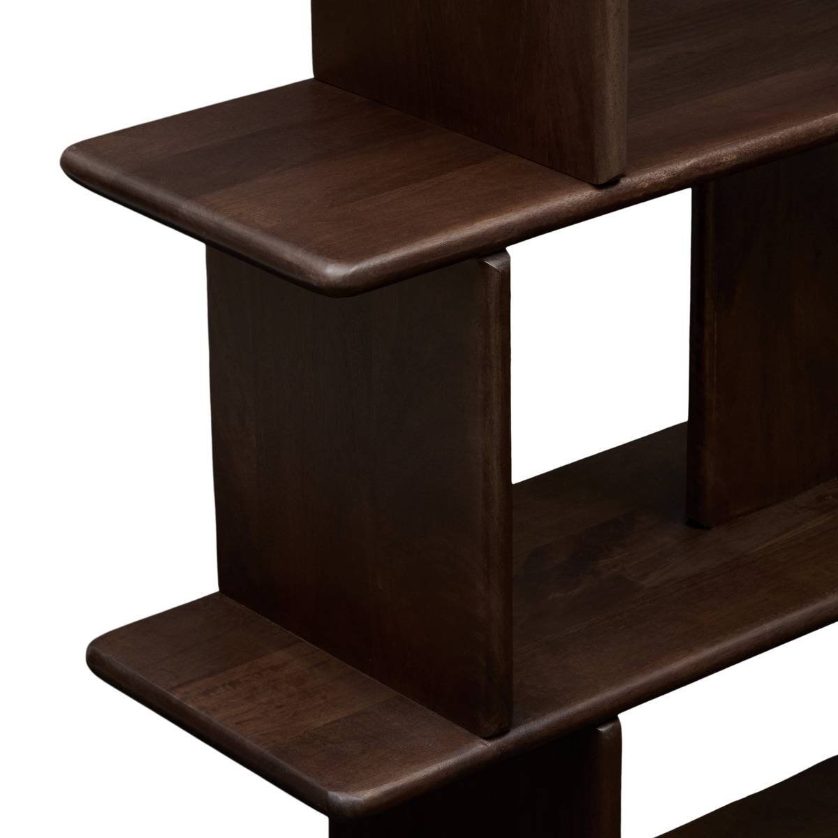 Étagère rectangulaire en manguier NYERO marron, ATMOSPHERA