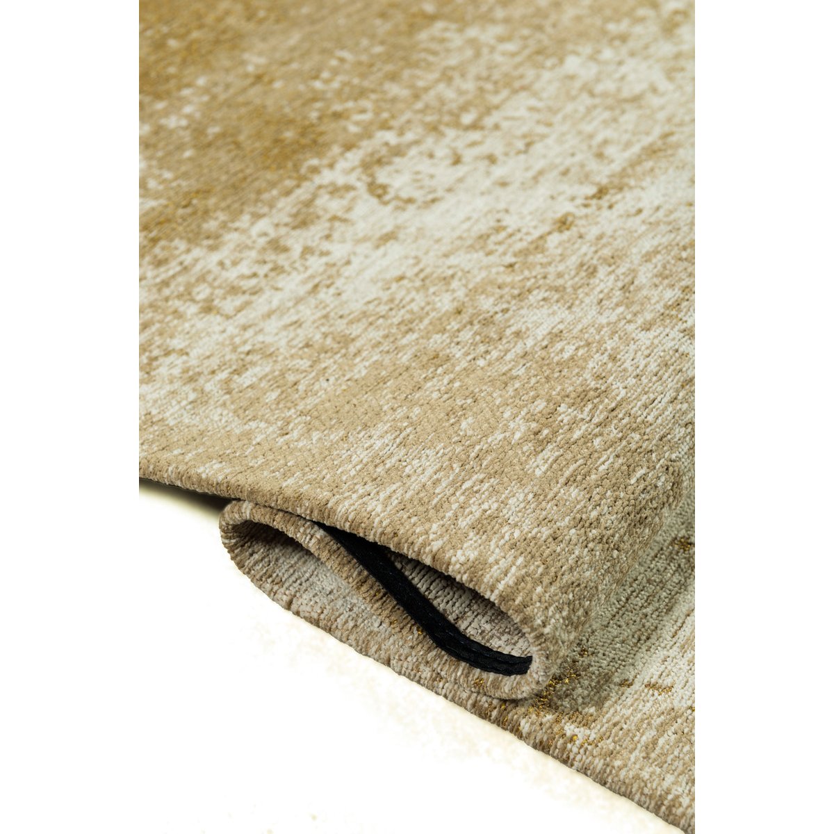 Tapis intérieur/extérieur moderne tissé plat TERRA jaune, NOVATREND