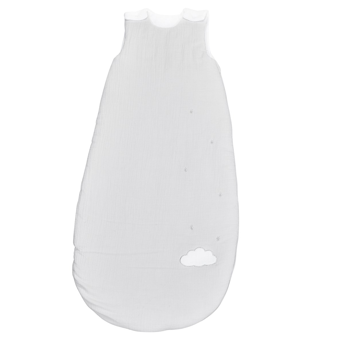 Gigoteuse en coton gris, SAUTHON