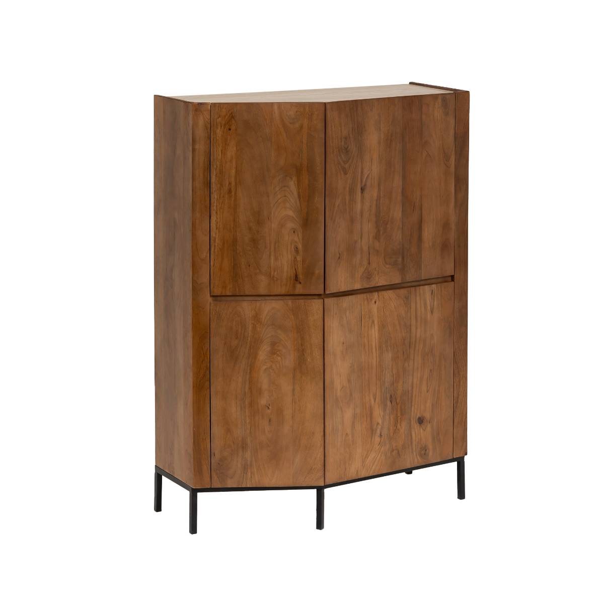 Buffet en bois de manguier AZURE bois clair, MADE IN MEUBLES 