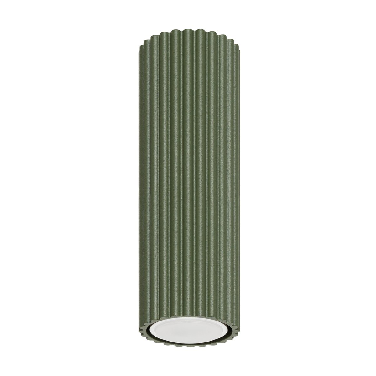Plafonnier Aluminium Vert Olive GU10 1 Karbon 20 vert, EDEN
