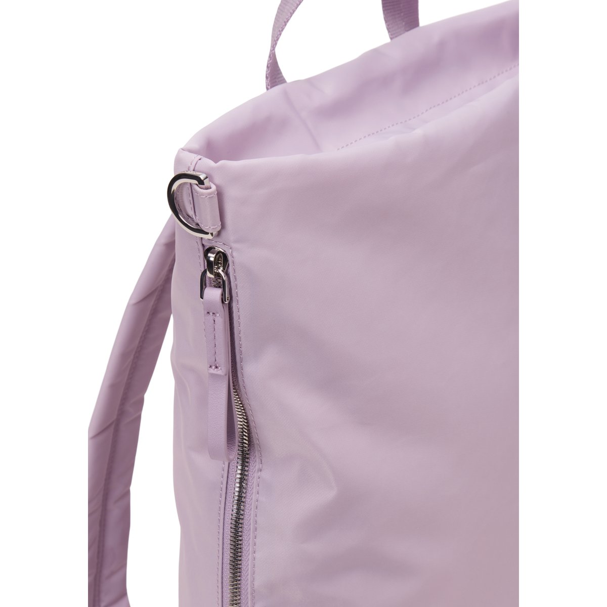 Sac à dos medium en matériau recyclé lilas, MARC O'POLO