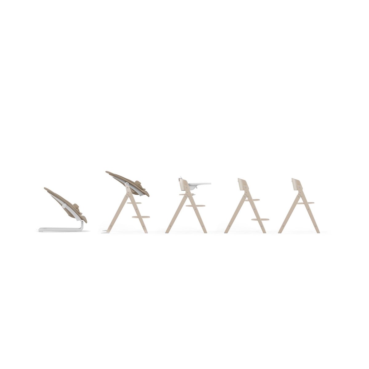 Set d'adaptateurs Click & Fold couleur unique, CYBEX