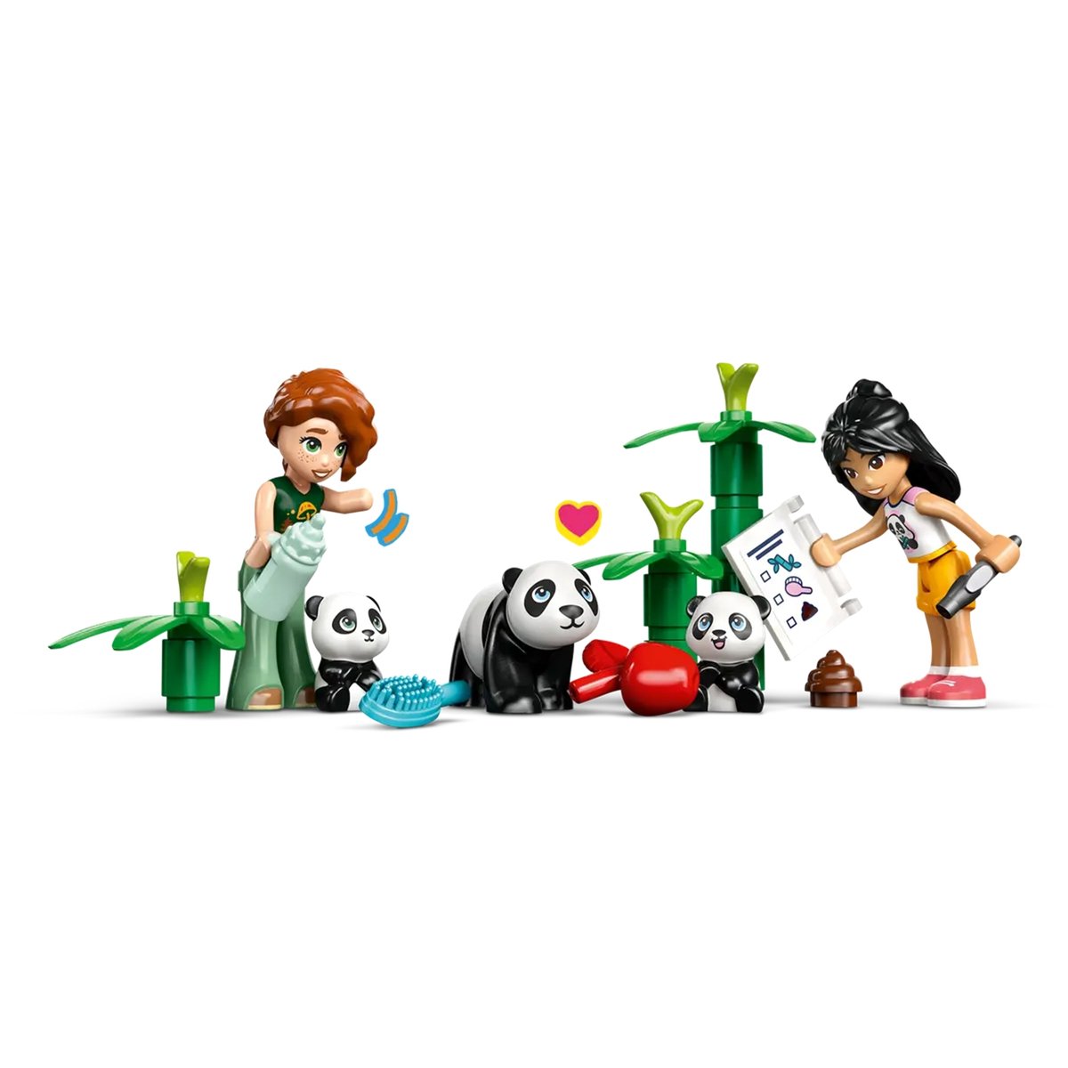 Friends Le sanctuaire des pandas multicolore, LEGO