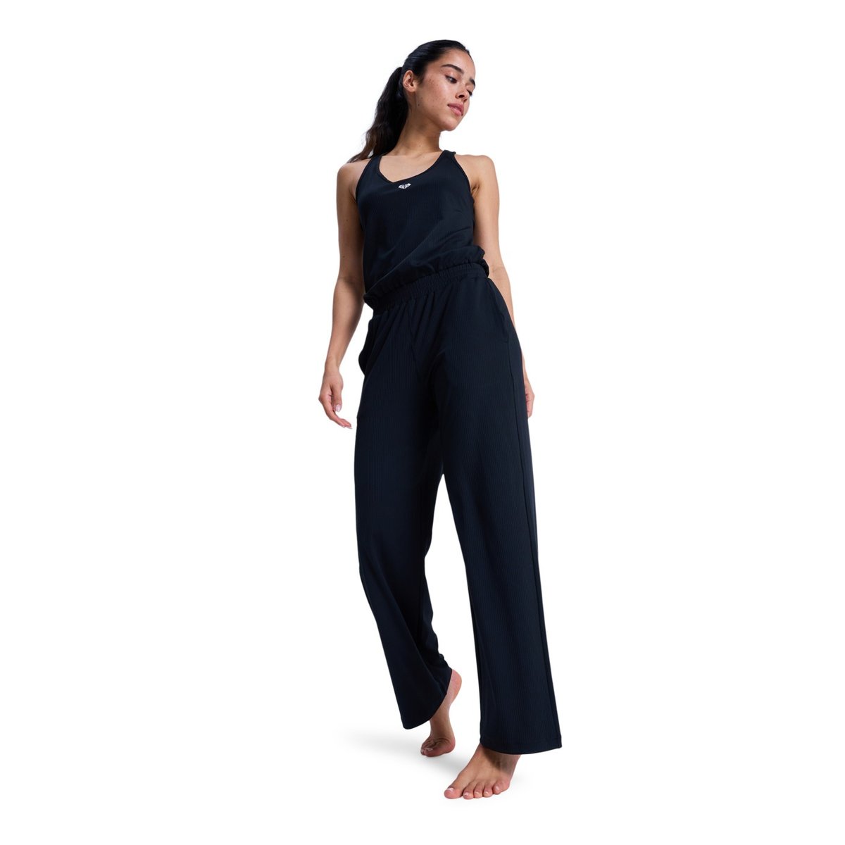 Ensemble d'entraînement une pièce RISE & VIBE. noir anthracite, ROXY