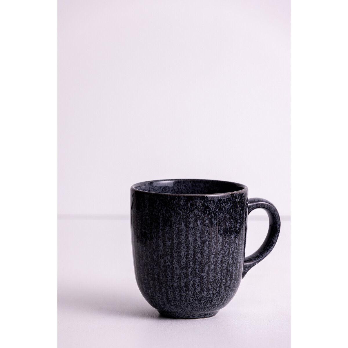 Set of 4 Reactive Linear Mugs black, MASON CASH
