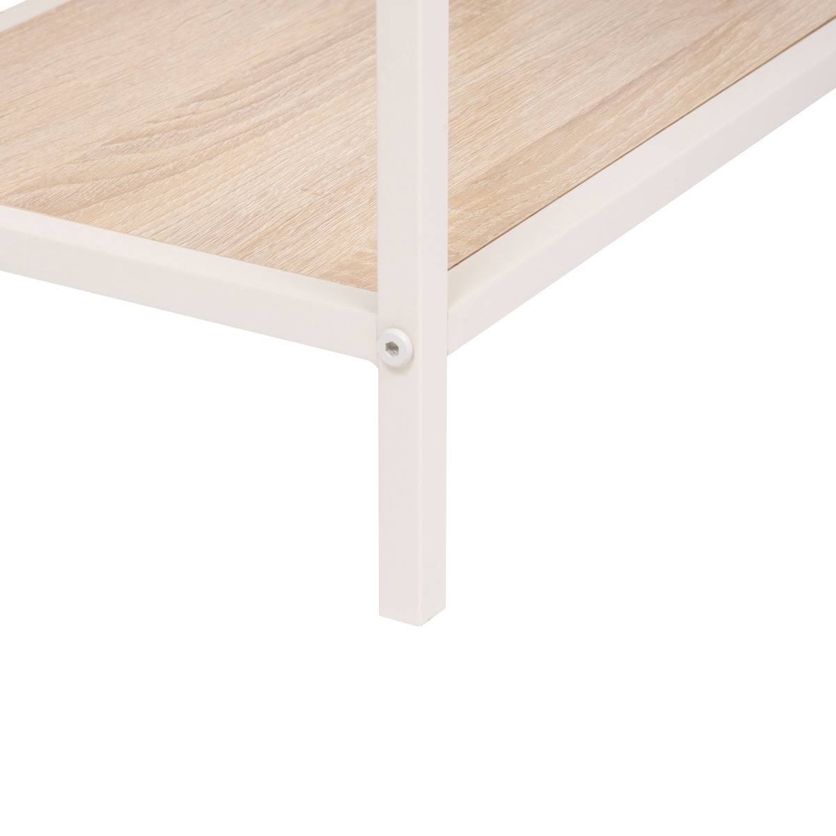 Console 2 étagères CURVY beige, 5FIVE SIMPLY SMART