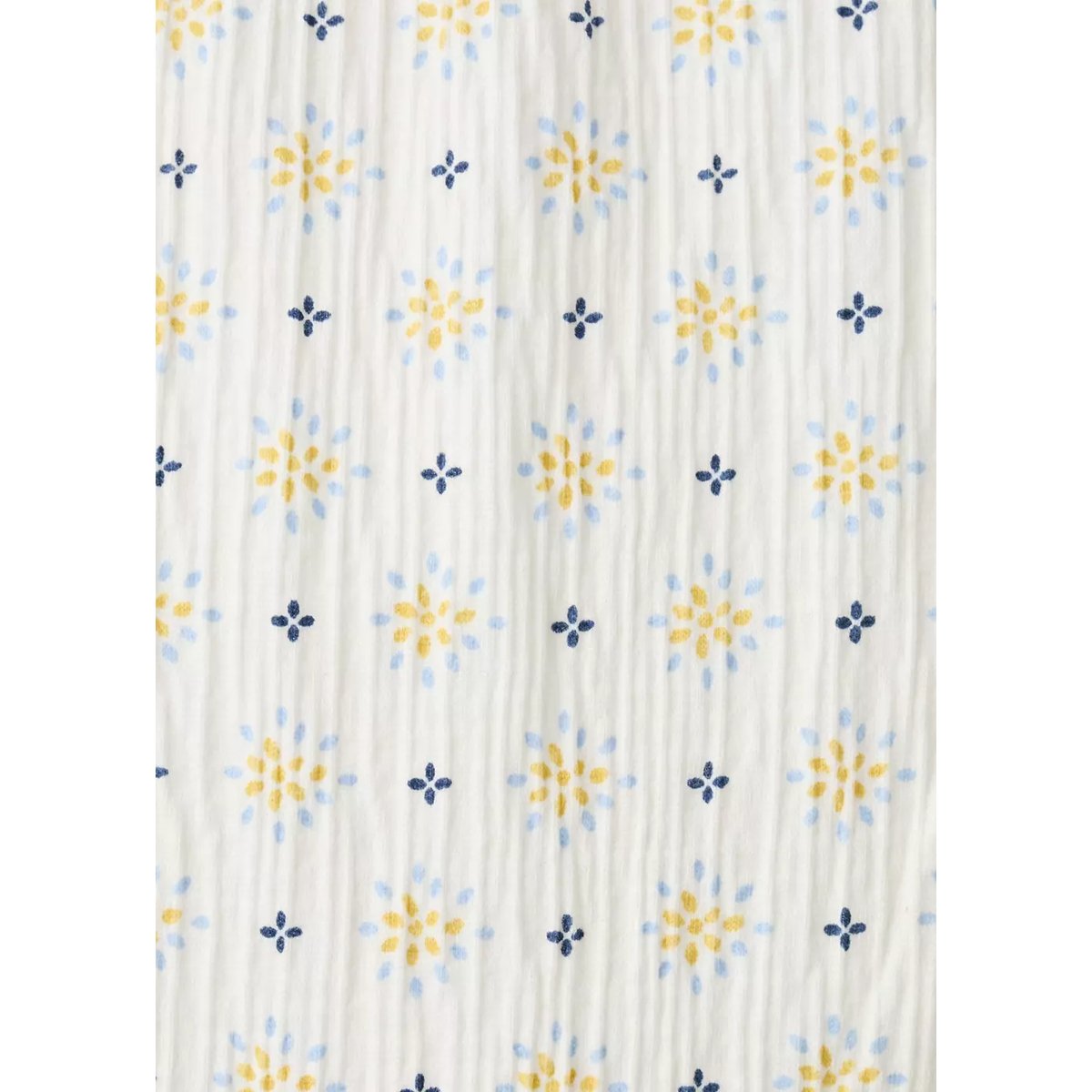 Pyjama coton imprimé blanc cassé, MANGO BABY