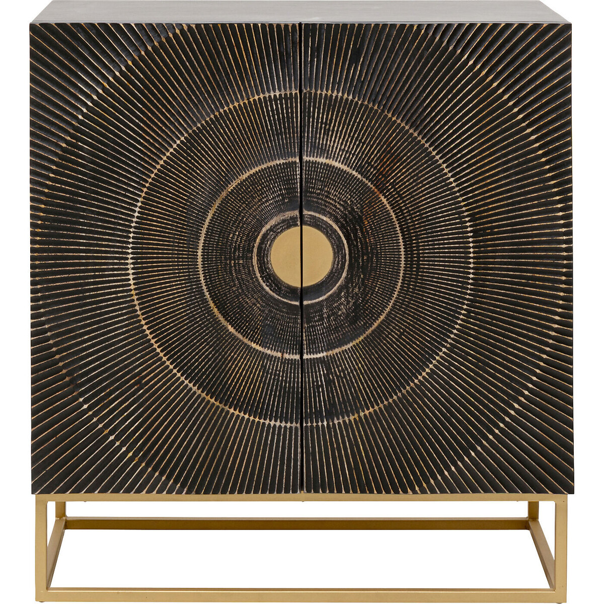 Commode Madeira Dark 100x90cm marron, KARE DESIGN