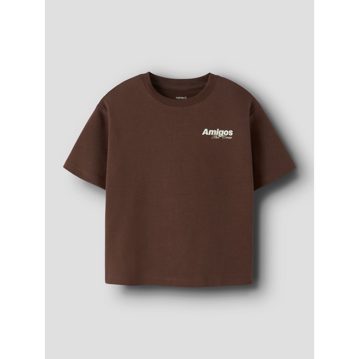 T-Shirt chestnut, NAME IT